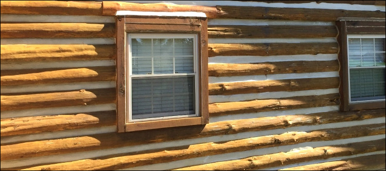 Log Home Whole Log Replacement  Gantt, Alabama