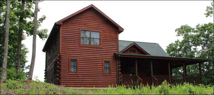 Professional Log Home Borate Application  Covington County, Alabama
